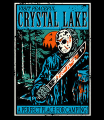 Visit Crystal Lake – Tee No Evil